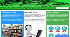 Desktop Screenshot of goobearing.com